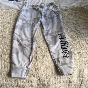 Camo hollister pants